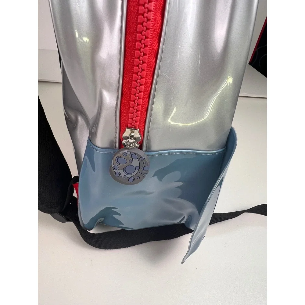 Baylis & Harding Kids Space Pilot Astronaut Backpack Shiny Silver Zipper‎ Pouch